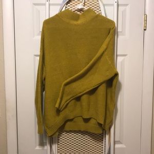 Mock turtleneck sweater